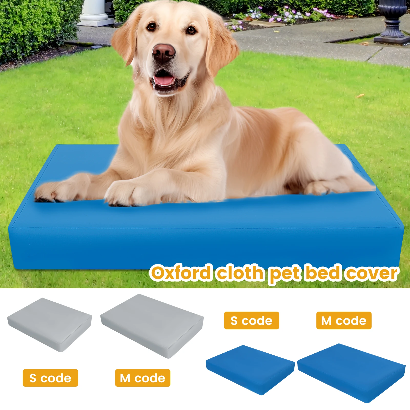 Pet Supplies Dog Wash - Penutup tempat tidur anjing bahan kain