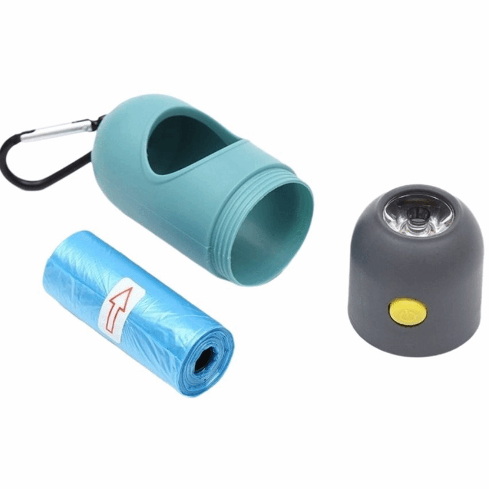 Poop Bag Dispenser - Dispenser Kantong Kotoran Anjing Carabiner Logam