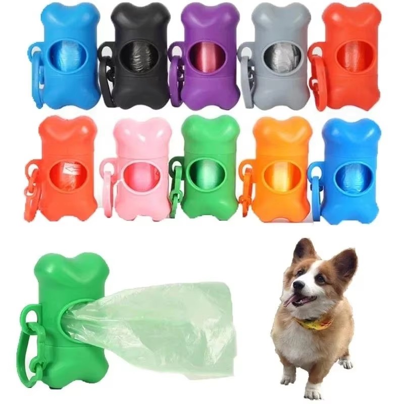 Poop Bag Dispenser - 1/3 Buah Dispenser Kantong Berbentuk Tulang