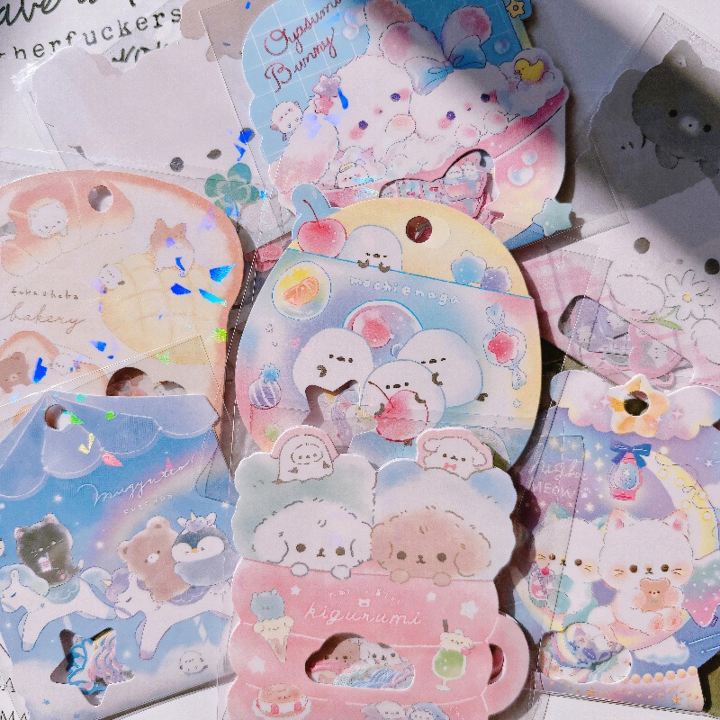 Pet Supplies First - 21pcs/pak Stiker Hewan Anjing Kucing PVC