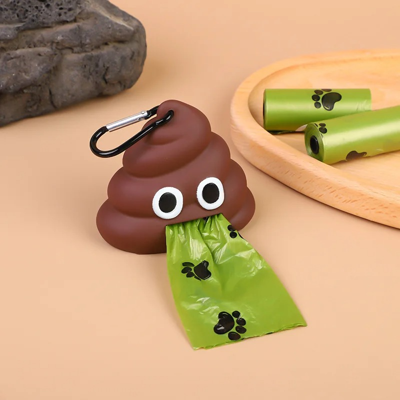 Poop Bag Dispenser - Dispenser Kantong Limbah Anjing Peliharaan Portabel