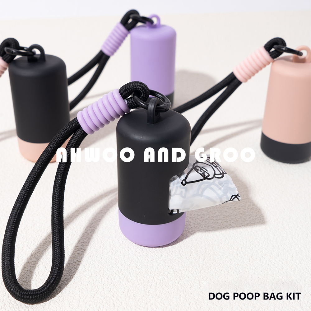 Poop Bag Dispenser - Kantong kotoran hewan peliharaan portabel, kantong