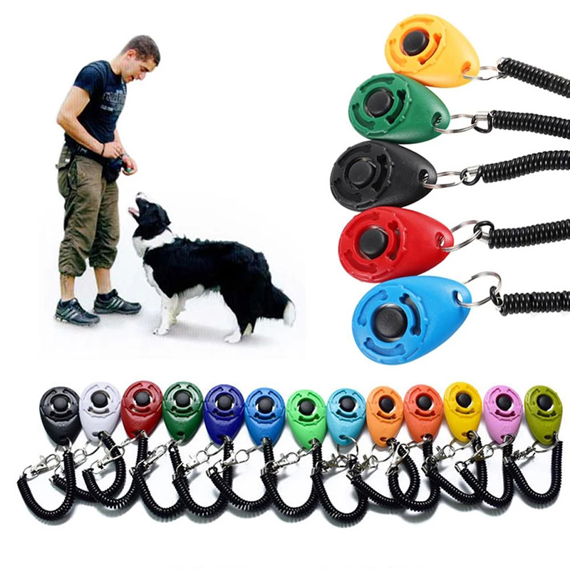 Training Clicker Dog - Gelang Pergelangan Tangan yang Dapat Disesuaikan,