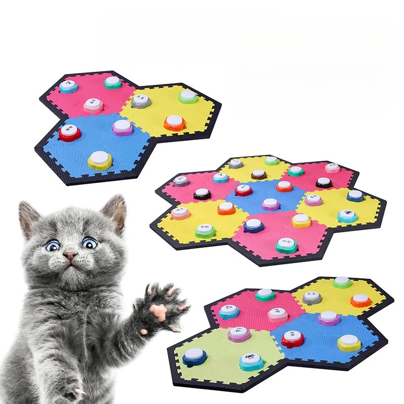 Training Clicker Dog - Mainan Kucing Tombol Mini yang Dapat