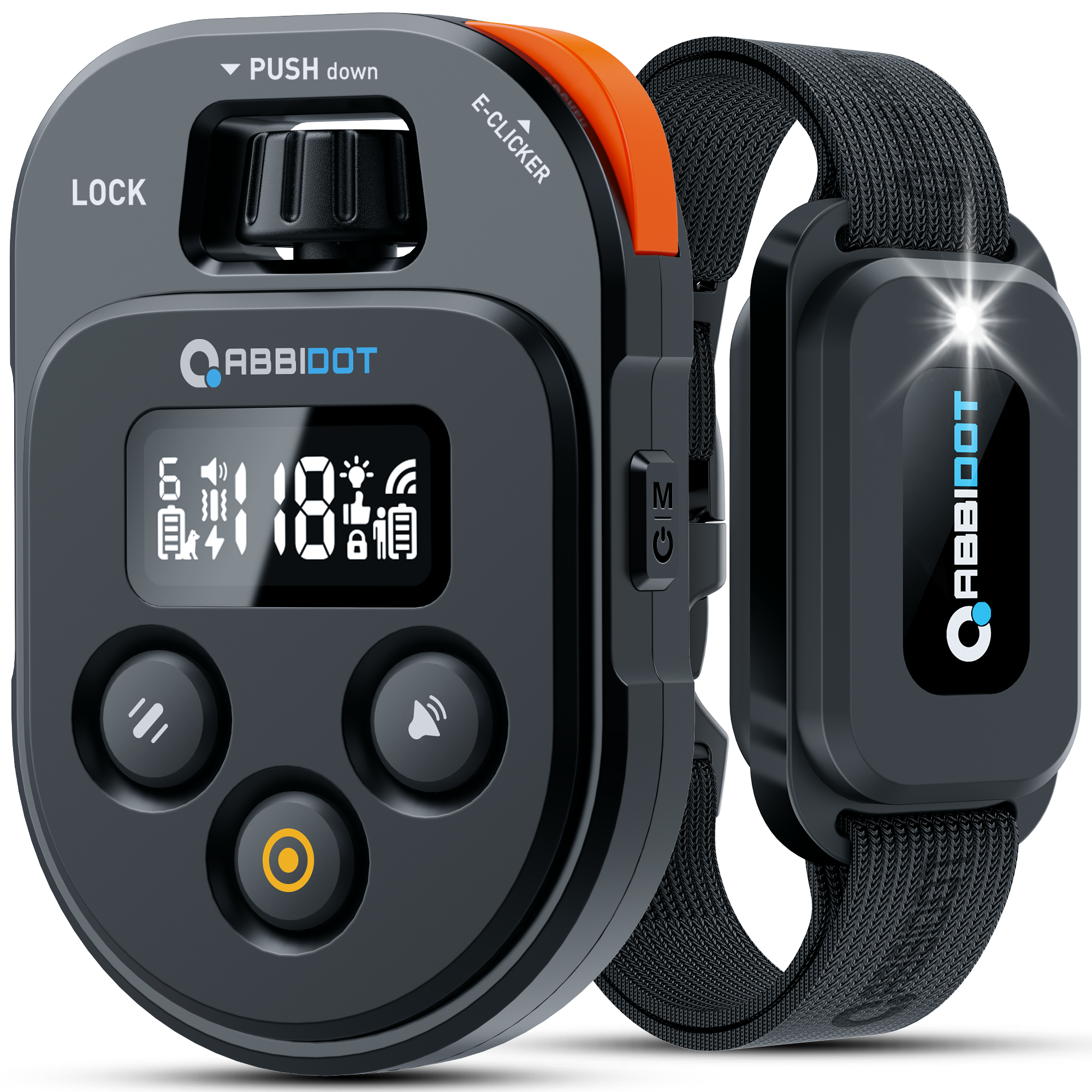 Training Clicker Dog - ABBIDOT T60 Kalung Pelatihan Anjing 2