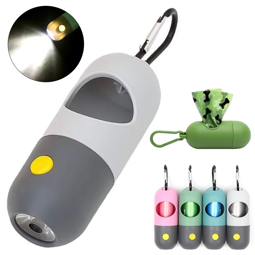 Poop Bag Dispenser - Dispenser Kantong Kotoran Anjing Carabiner Logam
