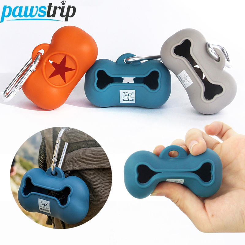 Poop Bag Dispenser - Dispenser Kantong Kotoran Anjing Silikon Tahan