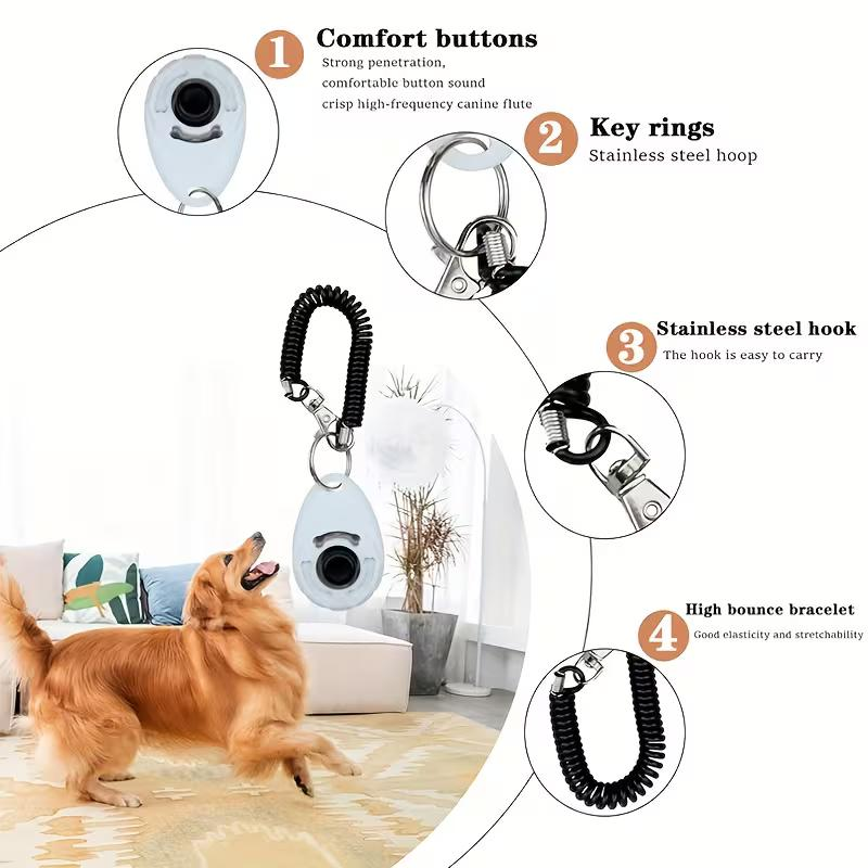 2 in 1 Alat Latih Anjing Click - Training Clicker Dog ulasan dan harga
