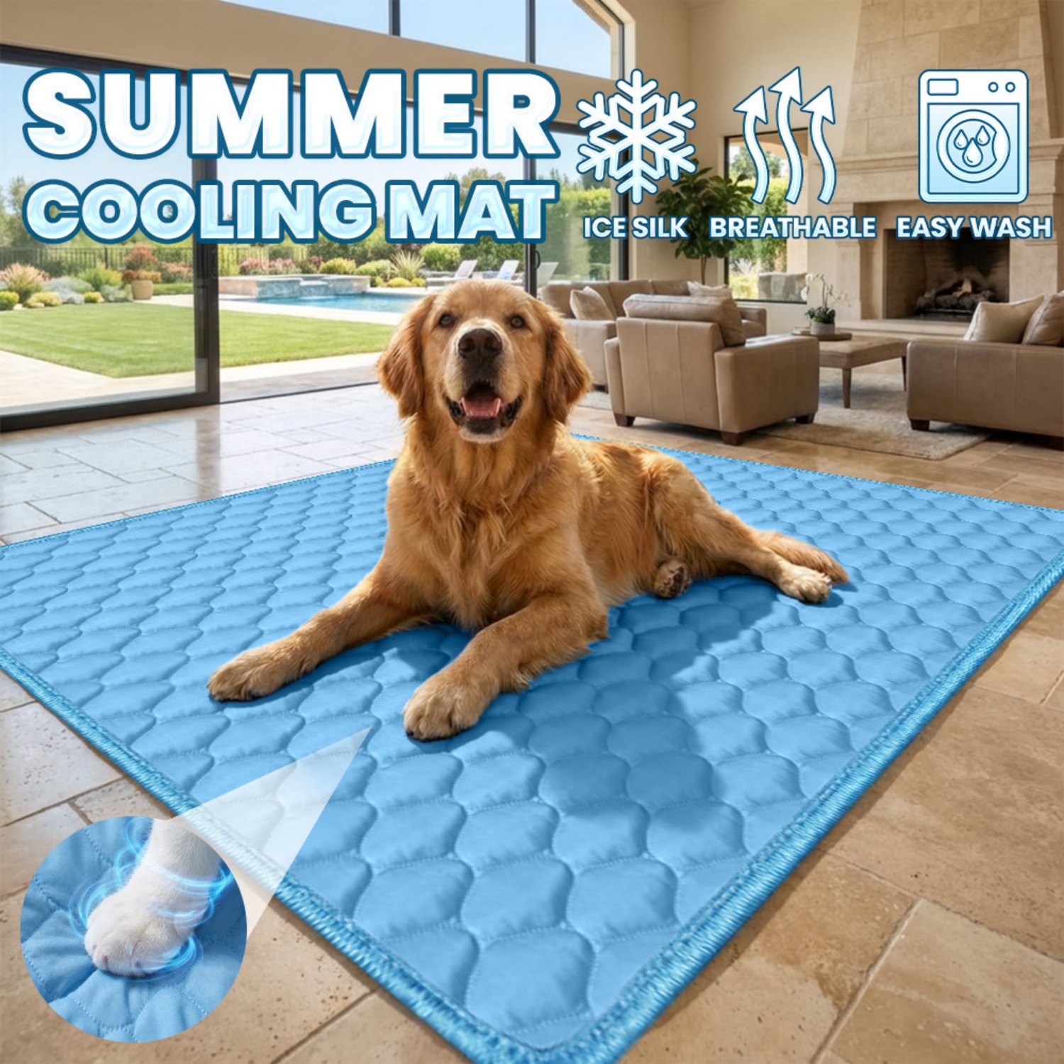 Alas Pendingin Hewan Peliharaa - Pet Supplies Dog Wash ulasan dan harga