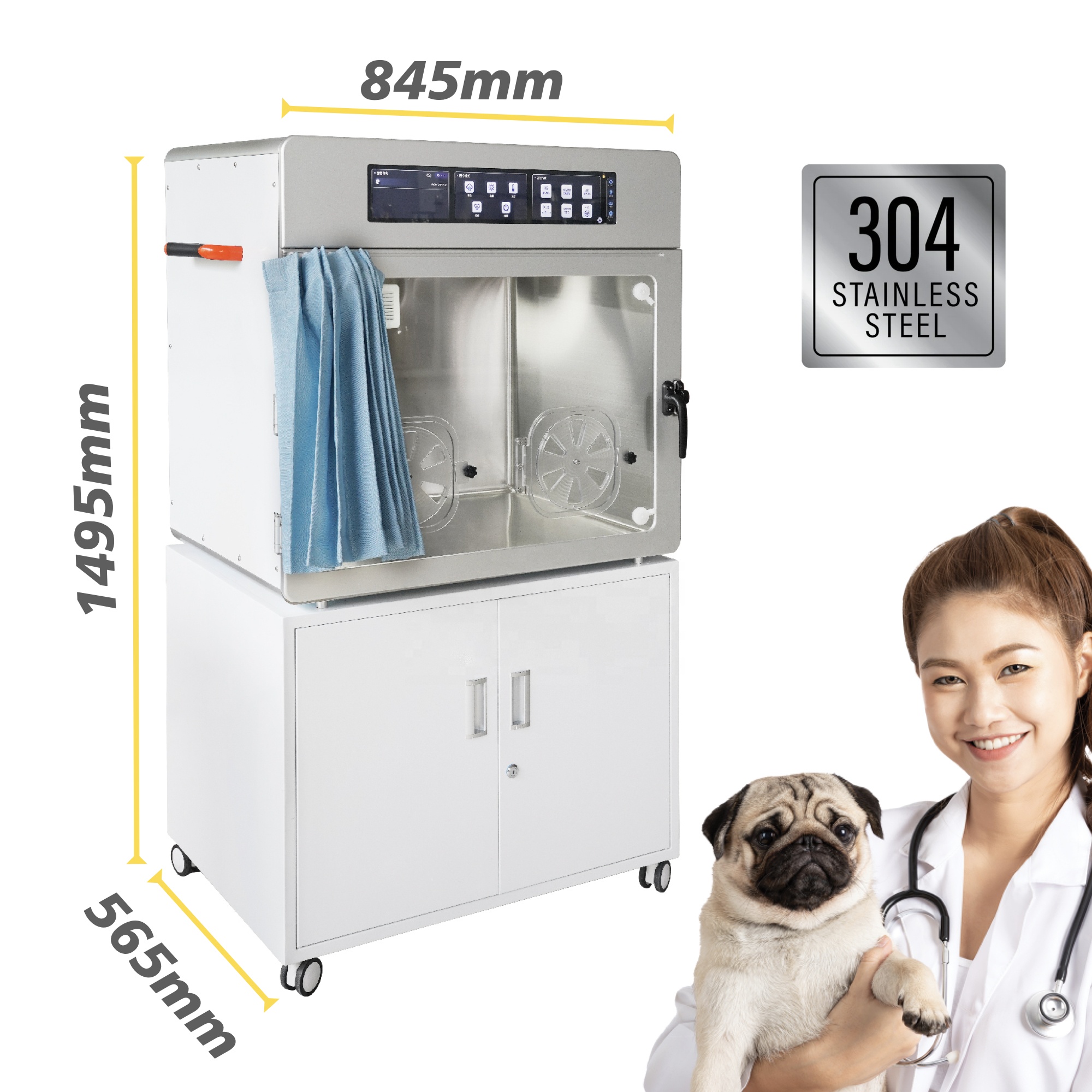 Inkubator ICU Hewan dengan Lay - Pet Supplies Vet Clinic ulasan dan harga