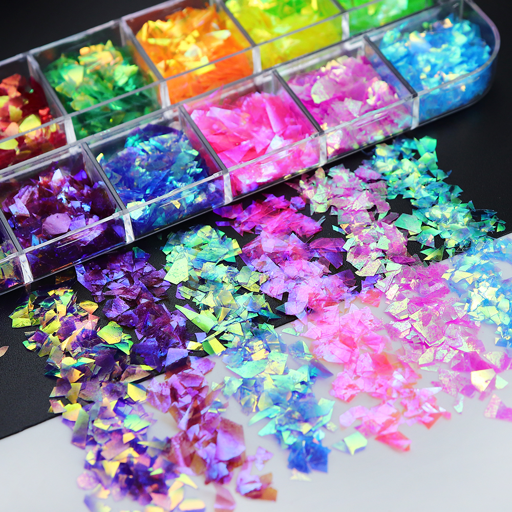 12 grid/kotak Glitter warna-wa - Pet Supplies Delivery ulasan dan harga