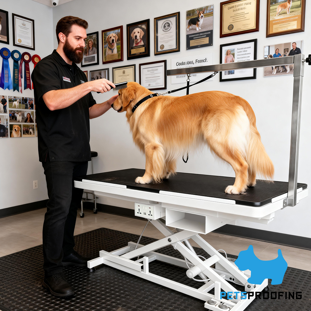 Meja Grooming Anjing Elektrik  - Pet X Supplies & Tack Photos ulasan dan harga