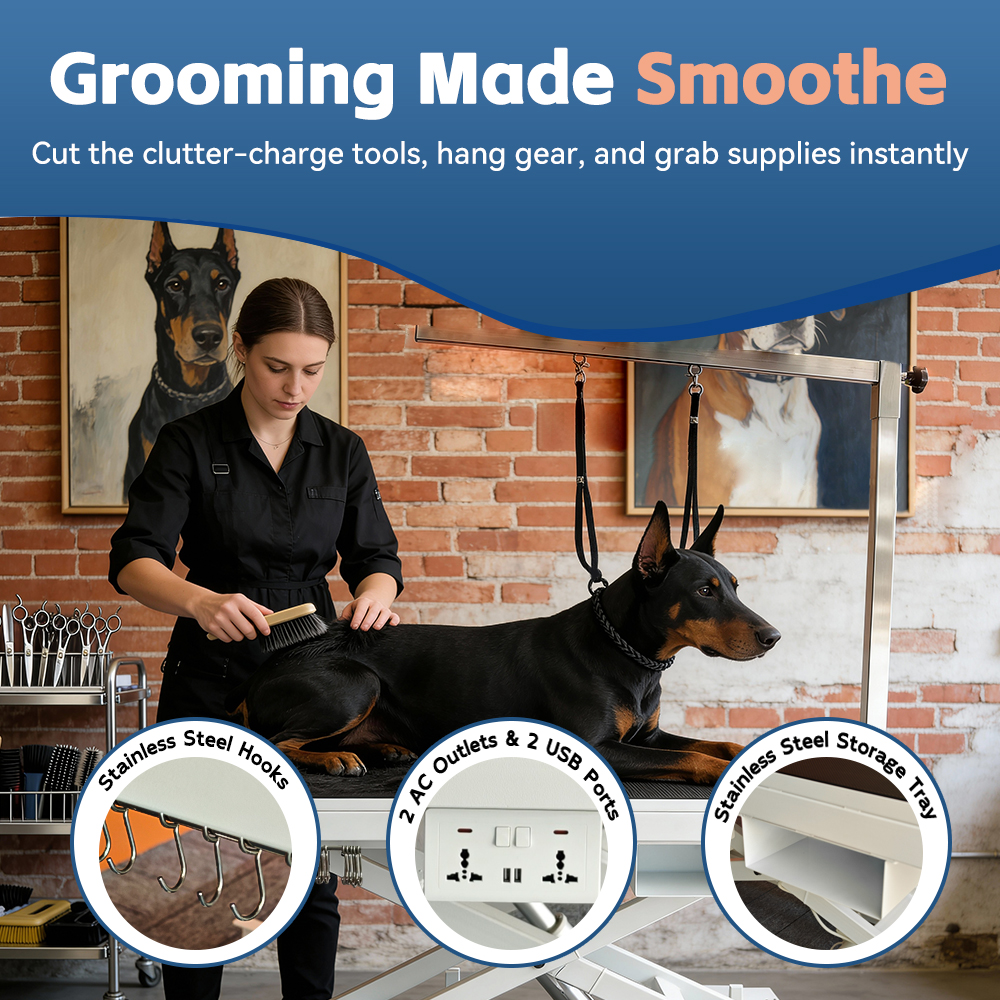 Meja Grooming Anjing Elektrik  - Pet X Supplies & Tack Photos ulasan dan harga