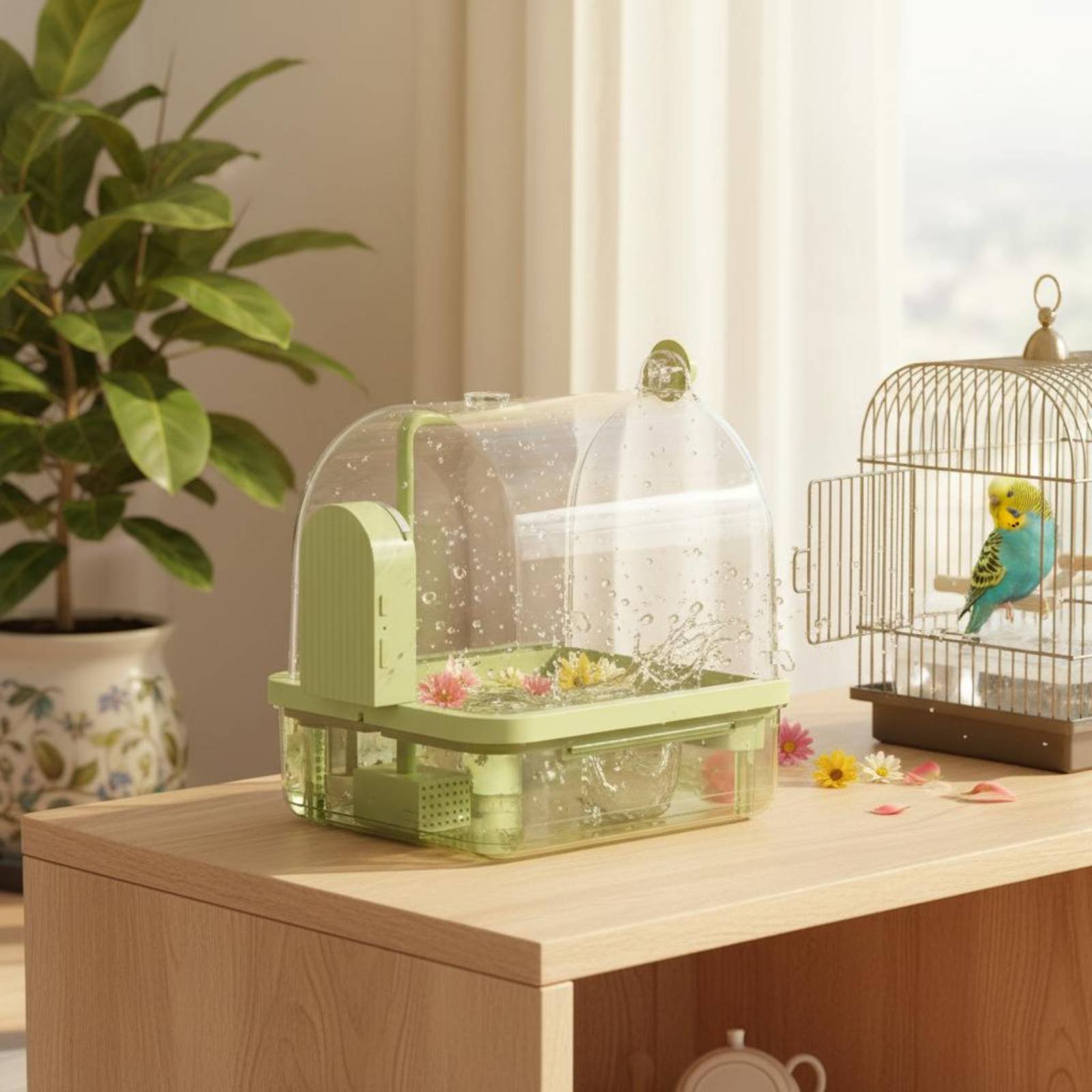 Bak Mandi Burung Otomatis Sens - Pet Supplies Usa ulasan dan harga