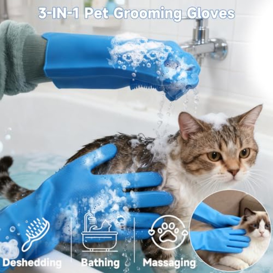 3PCS Perlengkapan Mandi Anjing - Pet X Supplies & Tack Photos ulasan dan harga