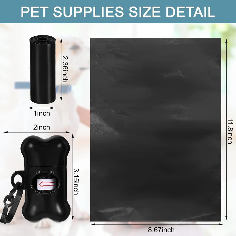 150 Kantong Kotoran Anjing + 1 - Poop Bag Dispenser ulasan dan harga