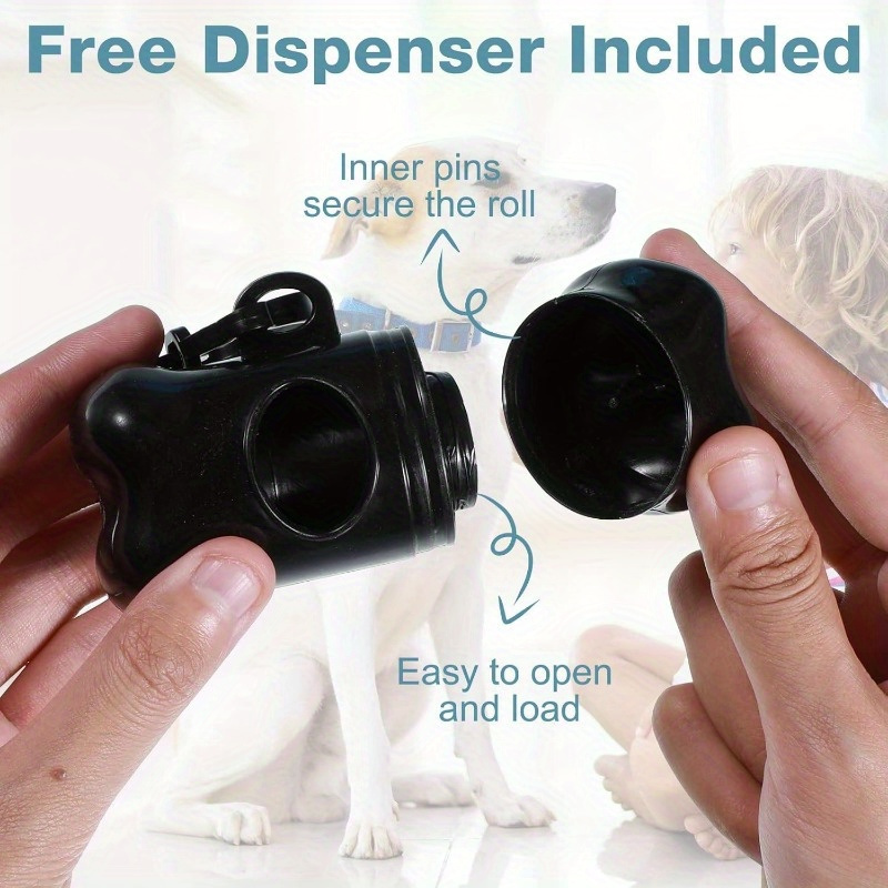 150 Kantong Kotoran Anjing + 1 - Poop Bag Dispenser ulasan dan harga