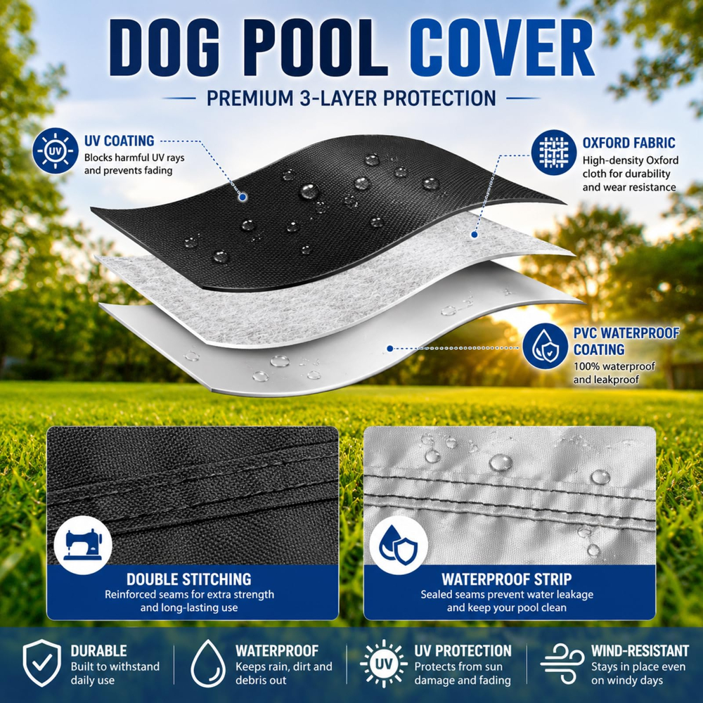 Penutup Kolam Anjing, Penutup  - Pet Supplies Delivery ulasan dan harga