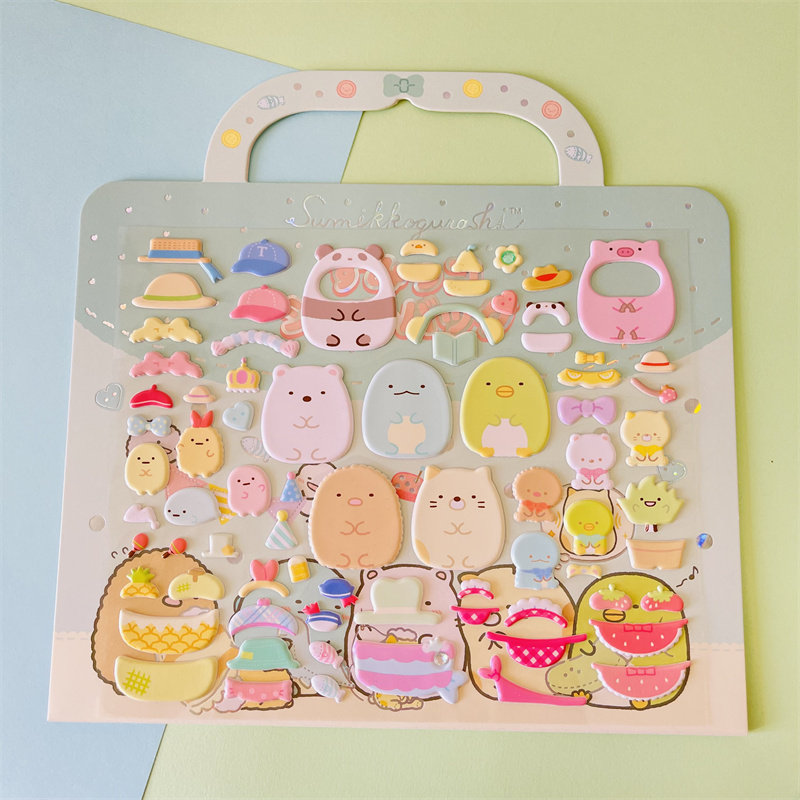 Stiker Kawaii Shirokuma 3D Bus - Pet Supplies First ulasan dan harga