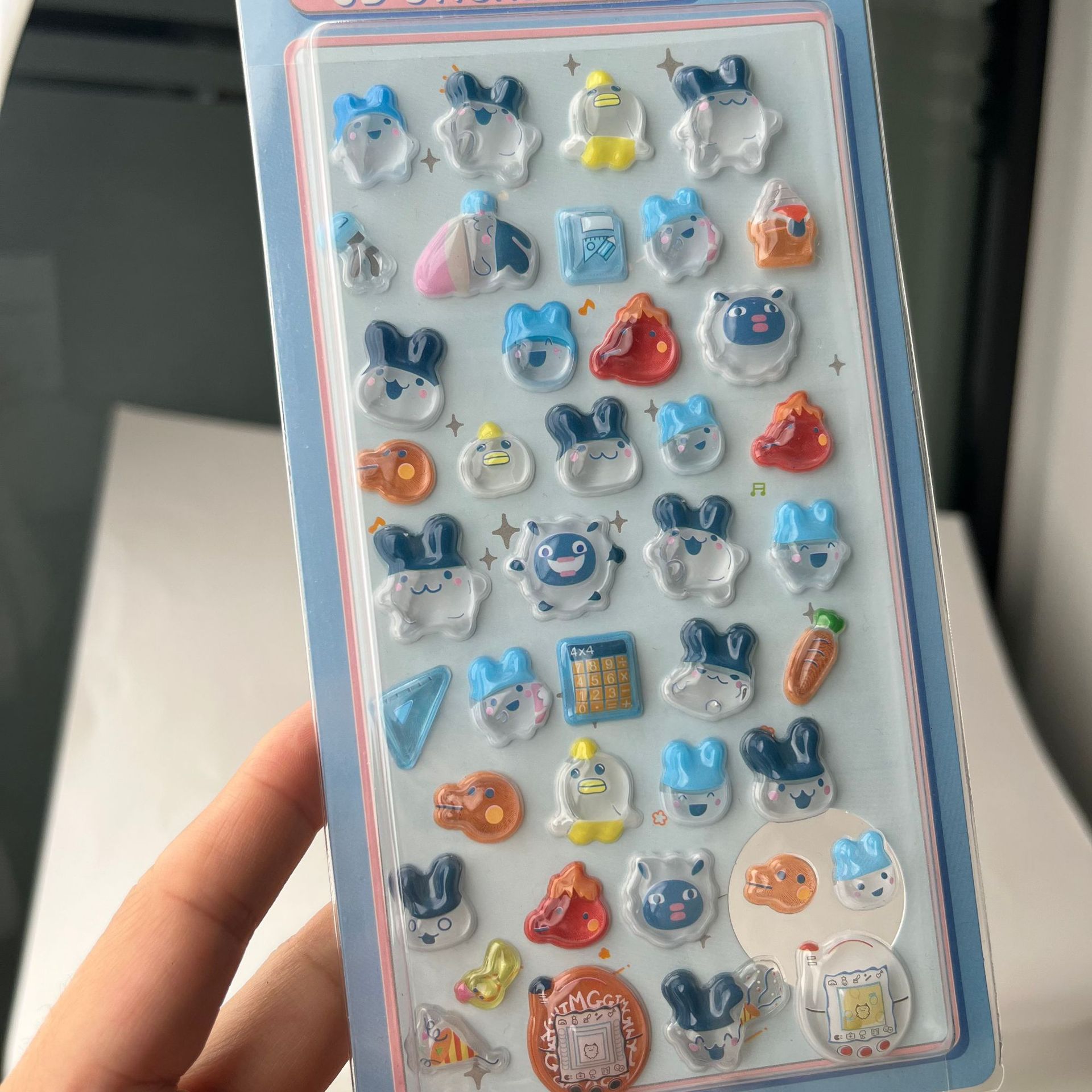 Stiker 3D Tamagotchi Lucu Retr - Pet Supplies Delivery ulasan dan harga