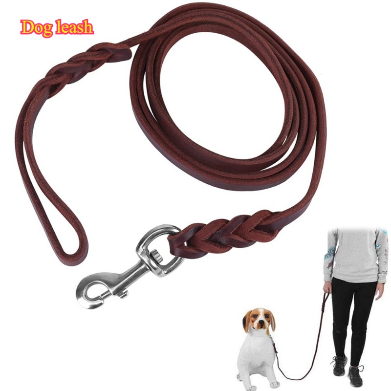 Tali anjing kulit sapi lapis p - Pet Supplies First ulasan dan harga