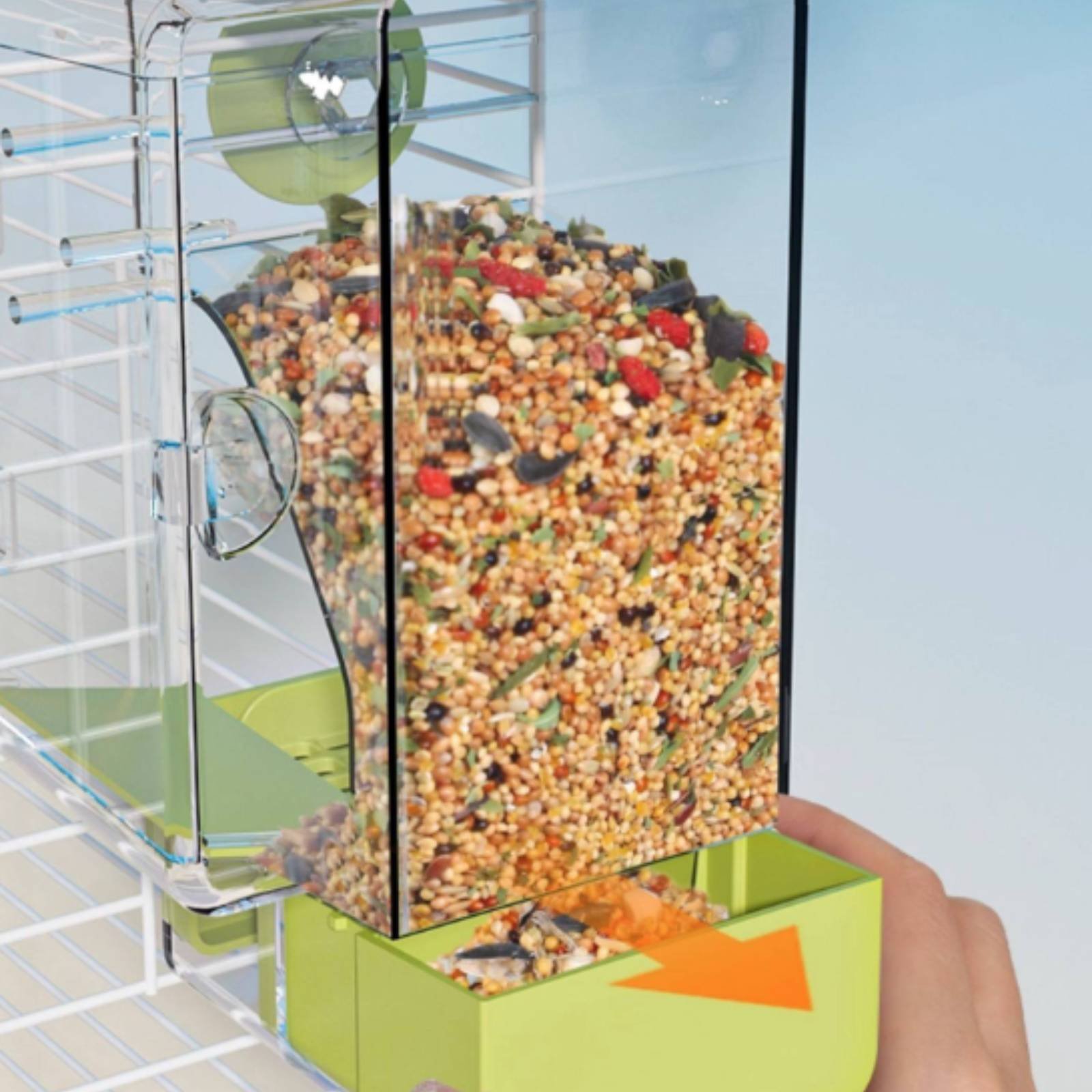 Pengumpan Pemisah Biji-bijian  - Pet Supplies Usa ulasan dan harga