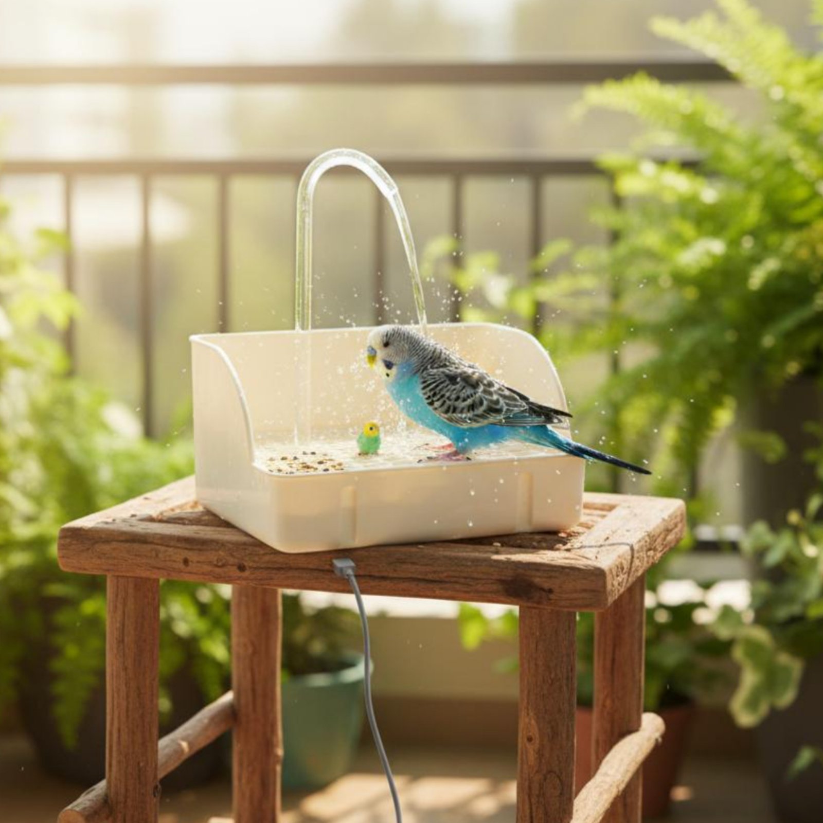 Pemandian Burung Otomatis Muda - Pet Supplies Usa ulasan dan harga